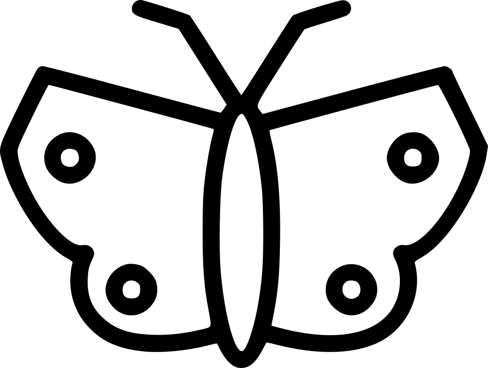 Butterfly Insect Avatar Spring Comments Clipart (980x740), Png Download