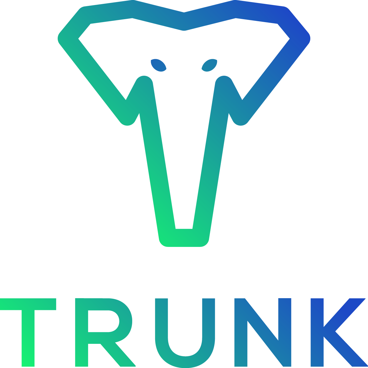 Elephant Trunk Up Clipart - Png Download (1250x1249), Png Download