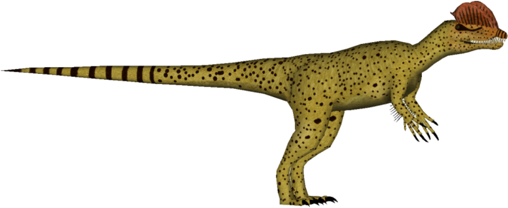 Dilophosaurus Clipart (1024x1024), Png Download