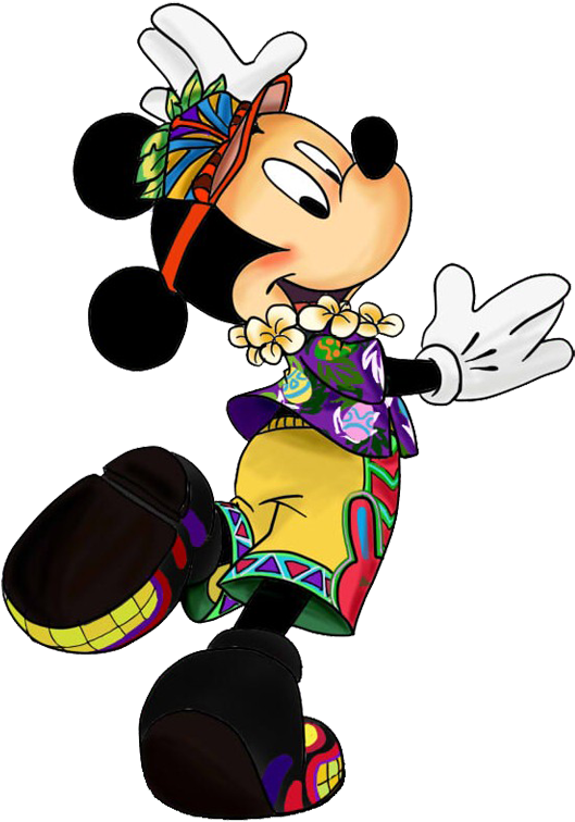 Mickey Mouse Beach Water Clipart - Png Download (576x768), Png Download