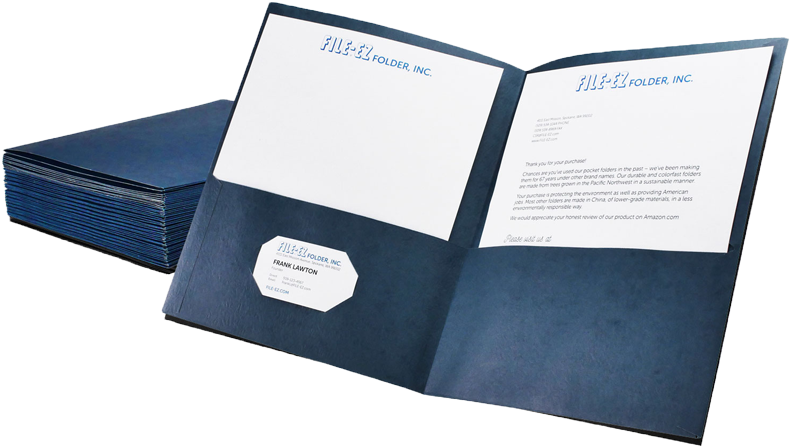 File Ez Folder Pocket Clipart (800x503), Png Download