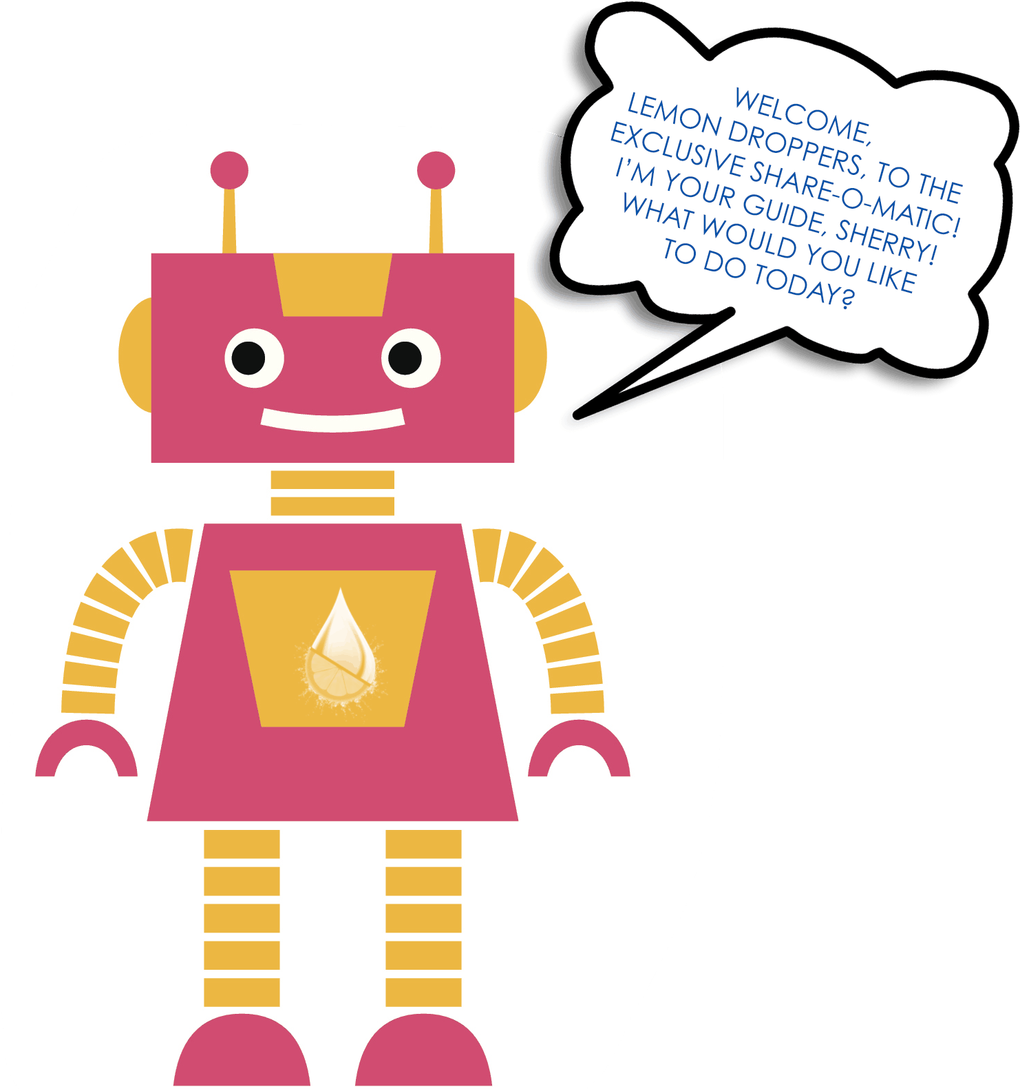 The Lemon Dropper Clipart (1981x1583), Png Download