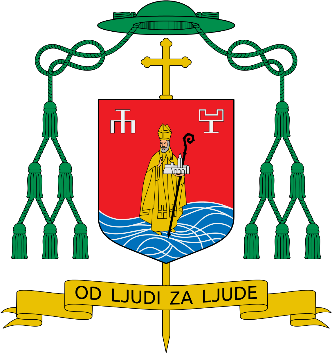 Coat Of Arms Of Mate Uzinić Clipart (1150x1226), Png Download