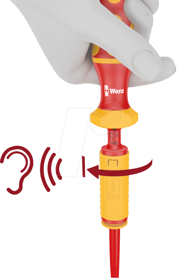 Set With Adjustable Torque Wera Clipart (575x900), Png Download