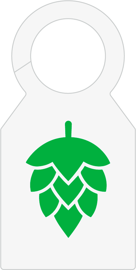 Growler And Bottle Tag Clipart (1000x1000), Png Download