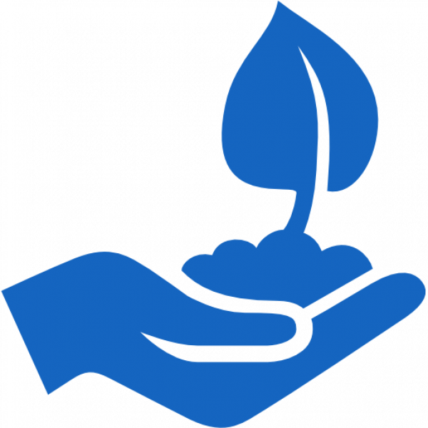 Campus Pollinator Garden Clipart (600x600), Png Download