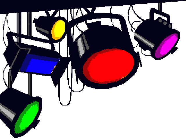 Theatre Clipart Light Sound - Png Download (640x480), Png Download