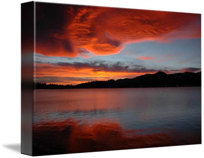 Big Bear Lake Ca Clipart (650x503), Png Download