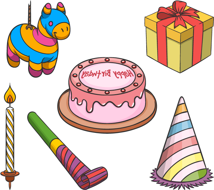 Gift Items For Birthday Bqdd Birthday T Clip Art Vector - Png Download (800x800), Png Download
