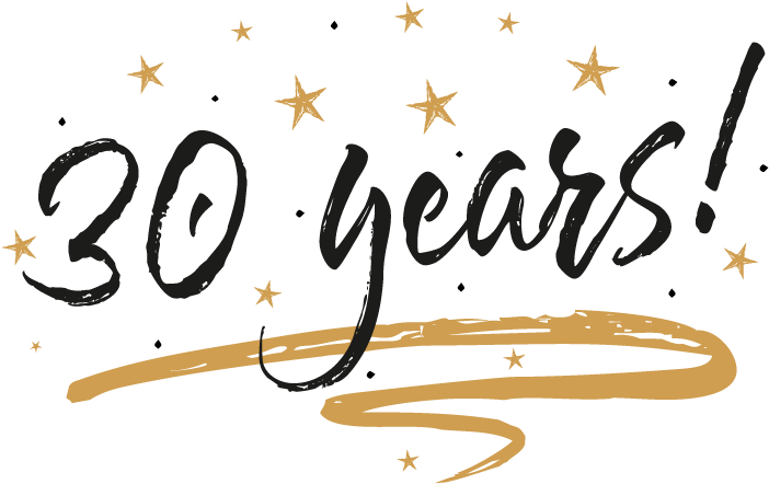 To 30 Years Clipart (750x500), Png Download