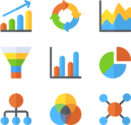 33 Diagram Icon Packs Vector Icon Packs Svg Psd Png Clipart (600x564), Png Download