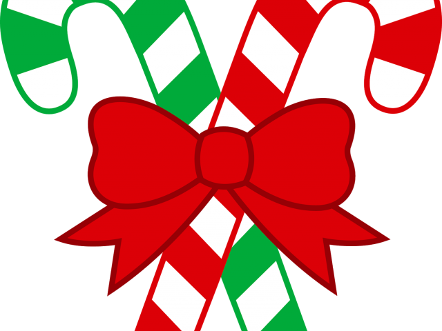 Candy Cane Clipart Svg - Png Download (640x480), Png Download