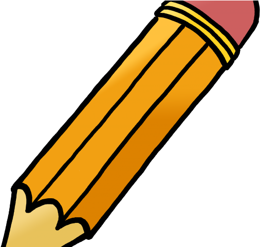 Cartoon Clipart Pencil - Png Download (640x480), Png Download