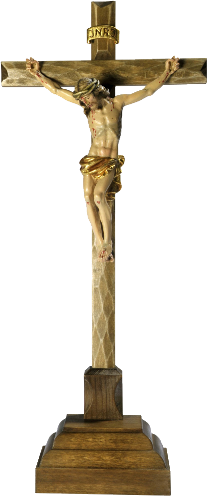 Crucifix Transparent Painted Clipart (1000x1000), Png Download