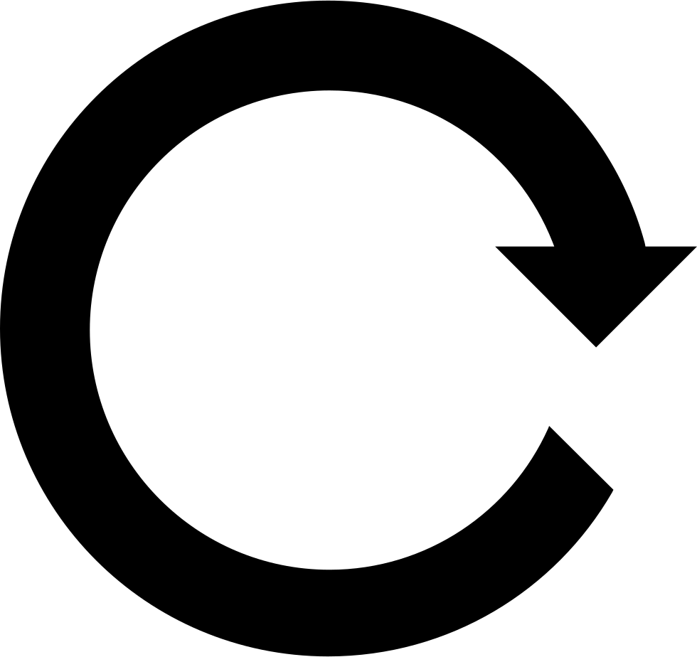 Vector Loop Arrow Clipart (980x924), Png Download