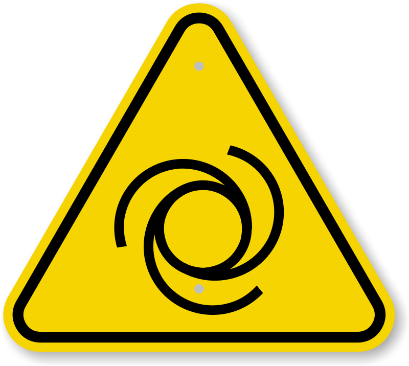 Iso Automatic Start-up Symbol Warning Sign Clipart (800x716), Png Download