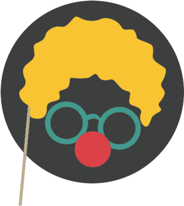 Clown Icon Clipart (648x720), Png Download
