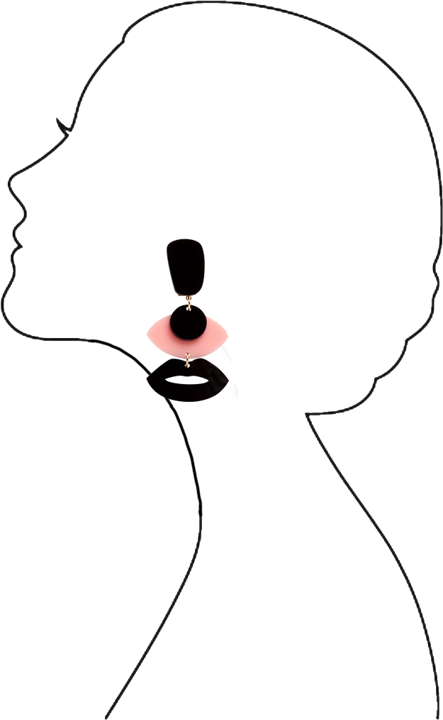 Maxi Earrings Clipart (1142x1142), Png Download