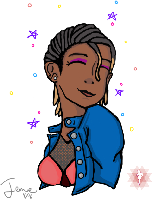 Martine On The Scene Clipart (720x900), Png Download