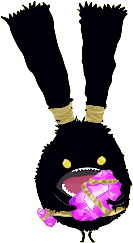 Dust Bunny Clipart (477x828), Png Download