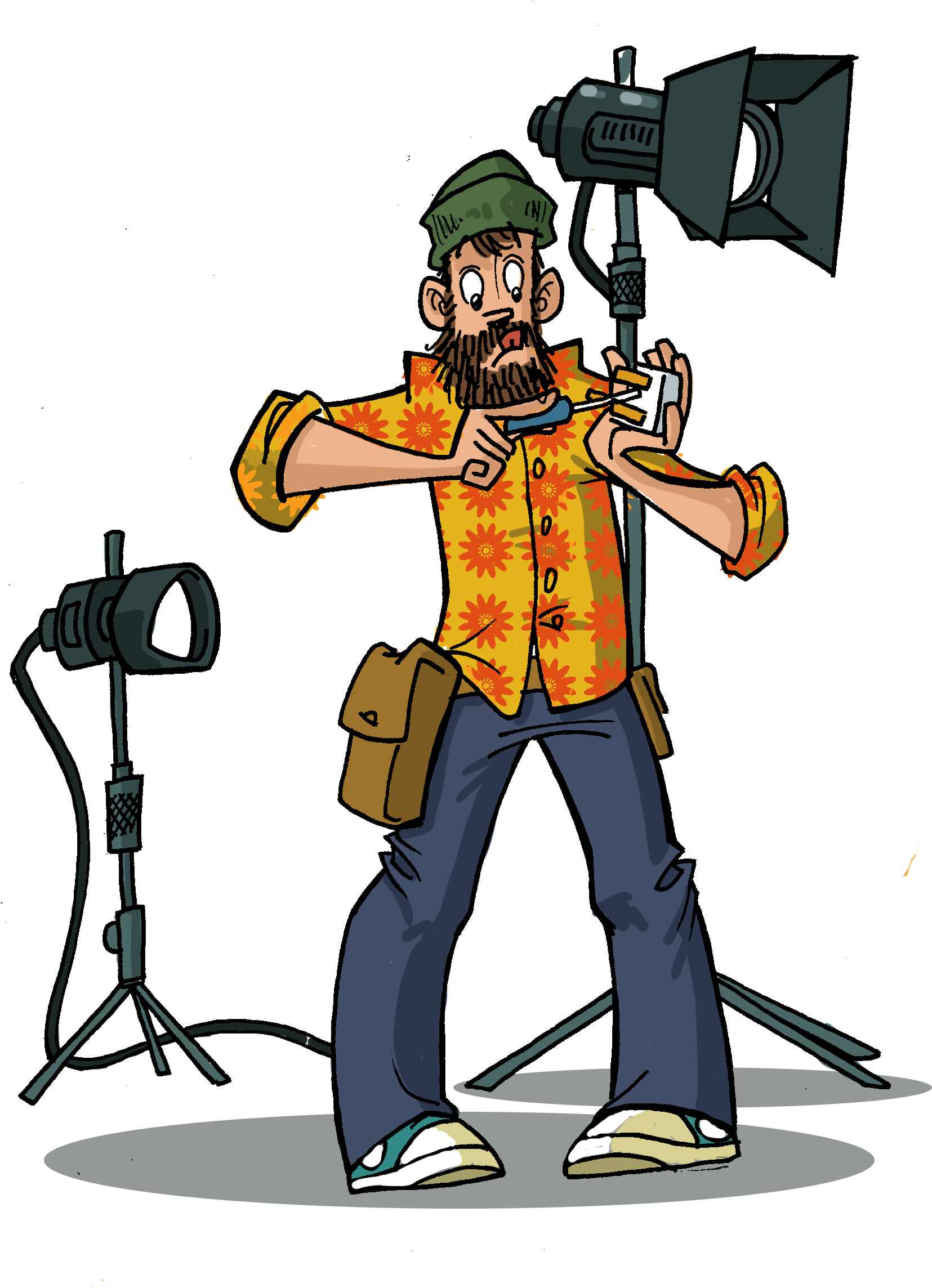 Film Technician For Corporate Video Clipart (3508x3569), Png Download