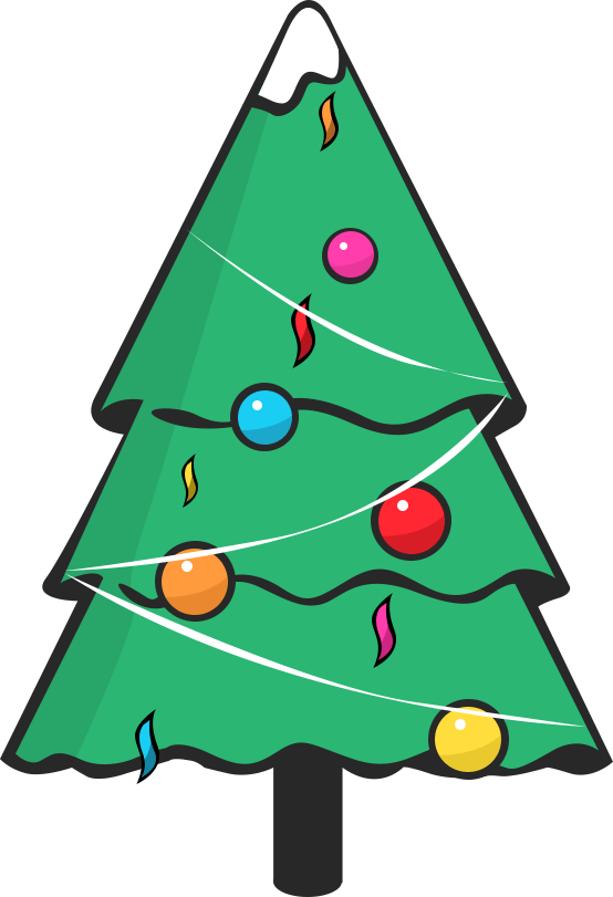 It's Christmas Evening In Clipart (554x811), Png Download