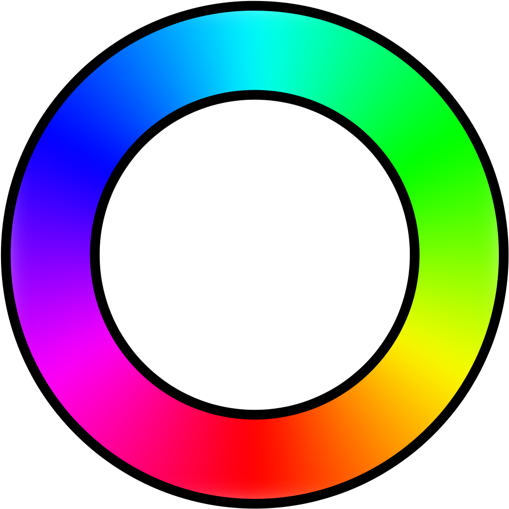 A Color Wheel Or Colour Circle Is An Abstract Illustrative Clipart (1024x1024), Png Download