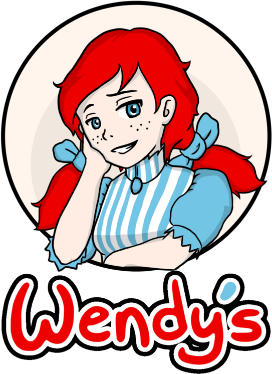 Wendy's Smirk By Geek96boolean10 Clipart (600x813), Png Download