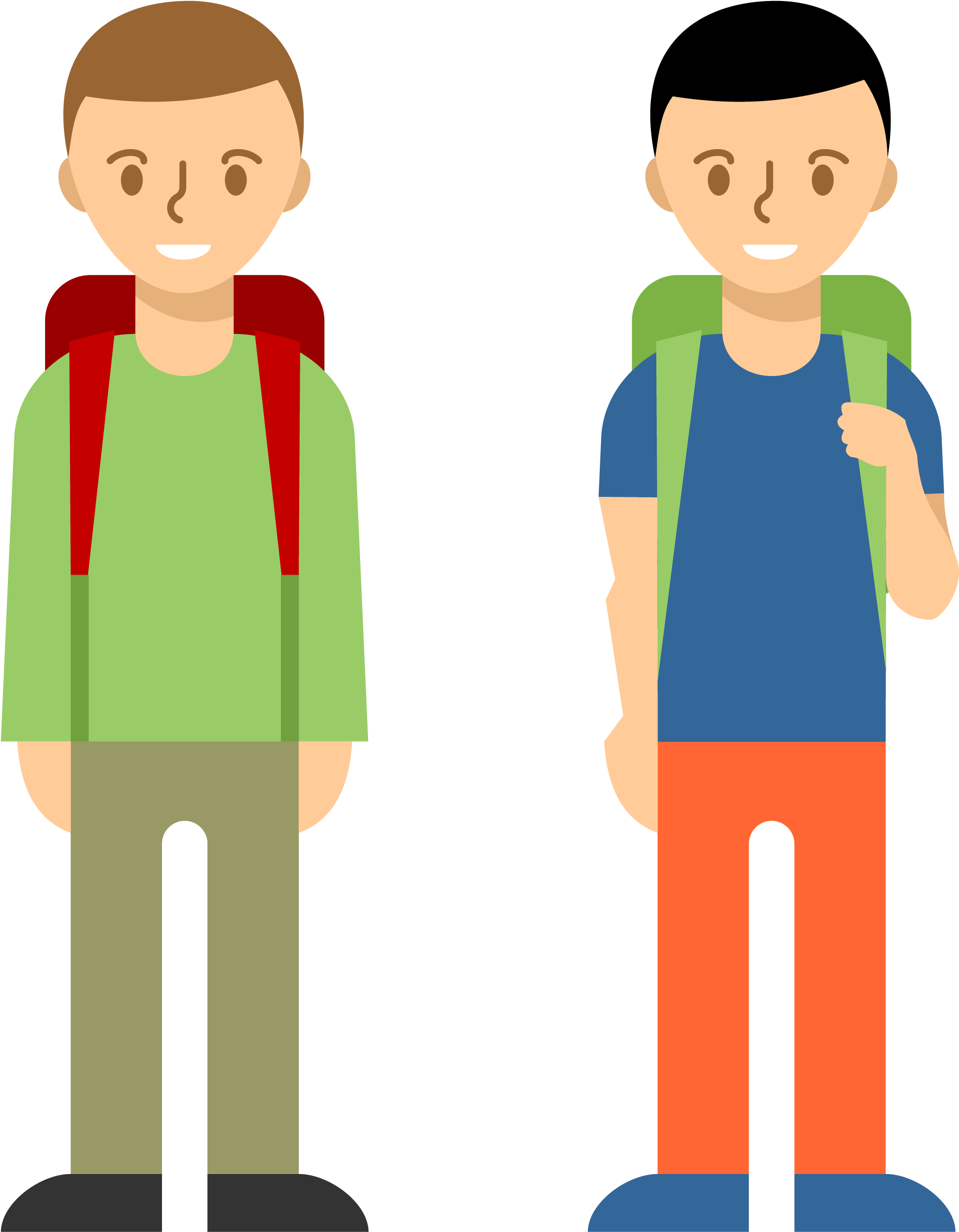 Kind Clipart Male Pupil - Png Download (2750x2750), Png Download