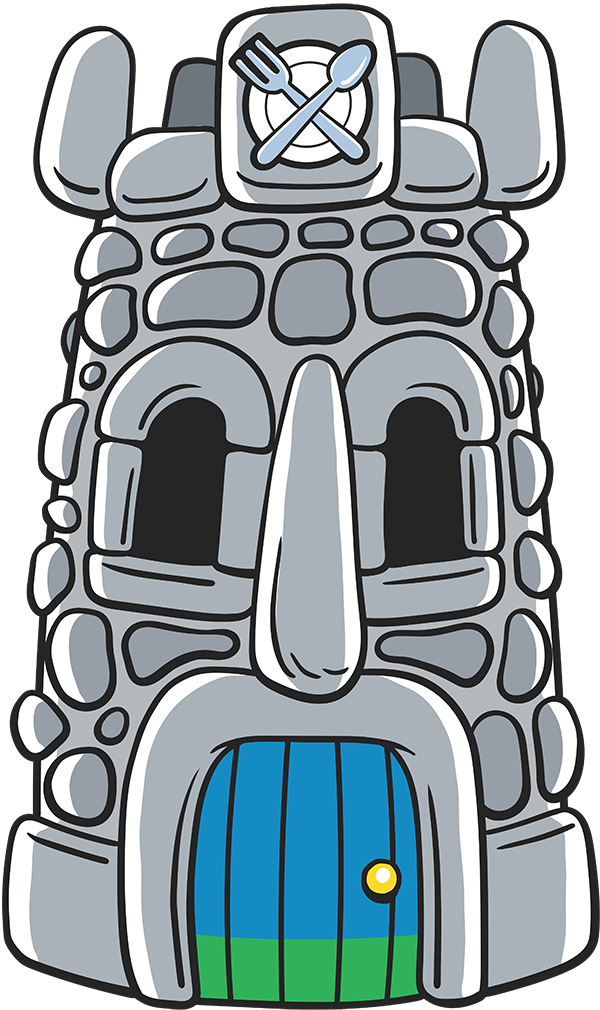 Rook-chomper Clipart (600x1010), Png Download