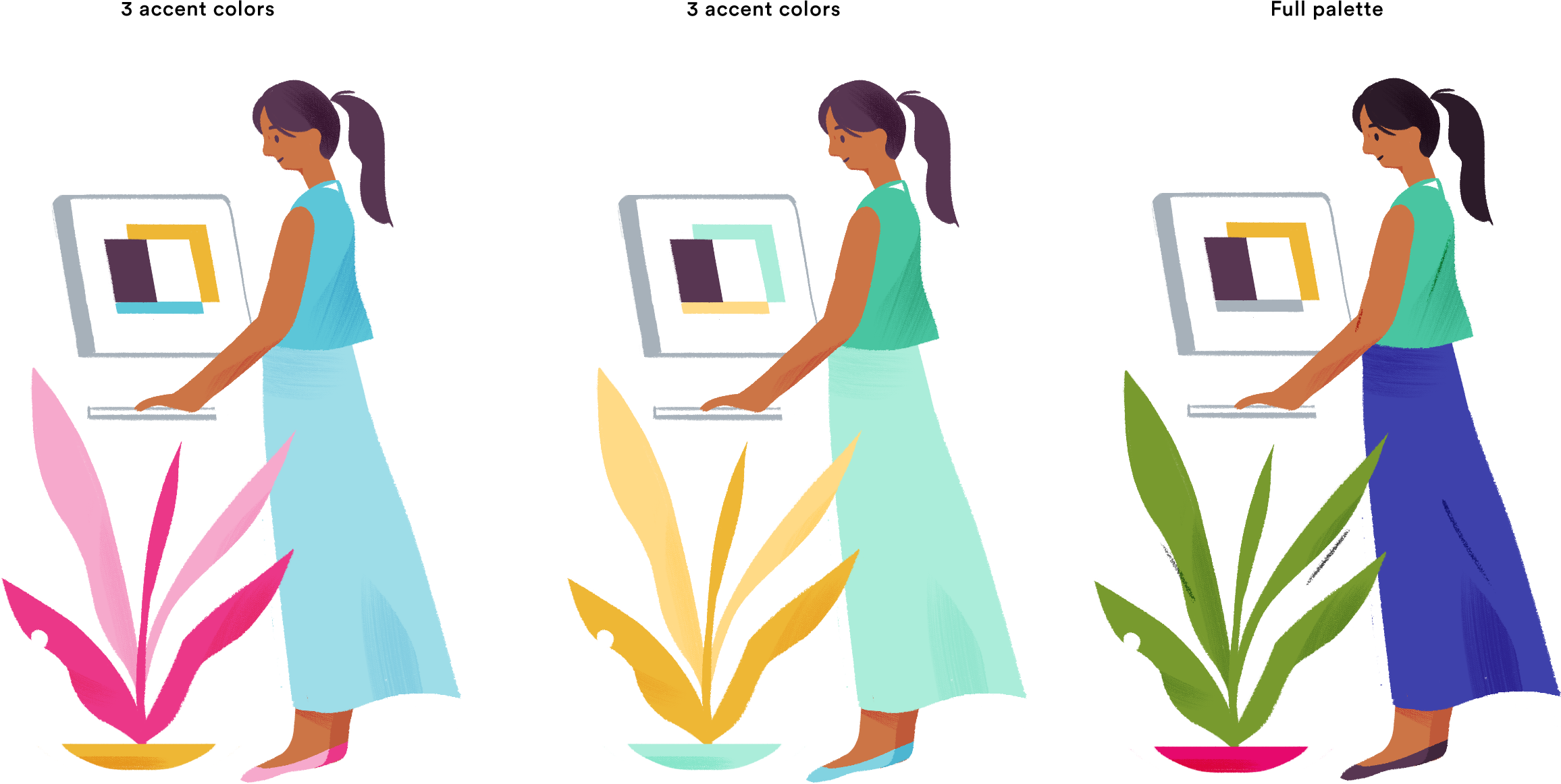 Early Color Explorations Clipart (2312x1162), Png Download