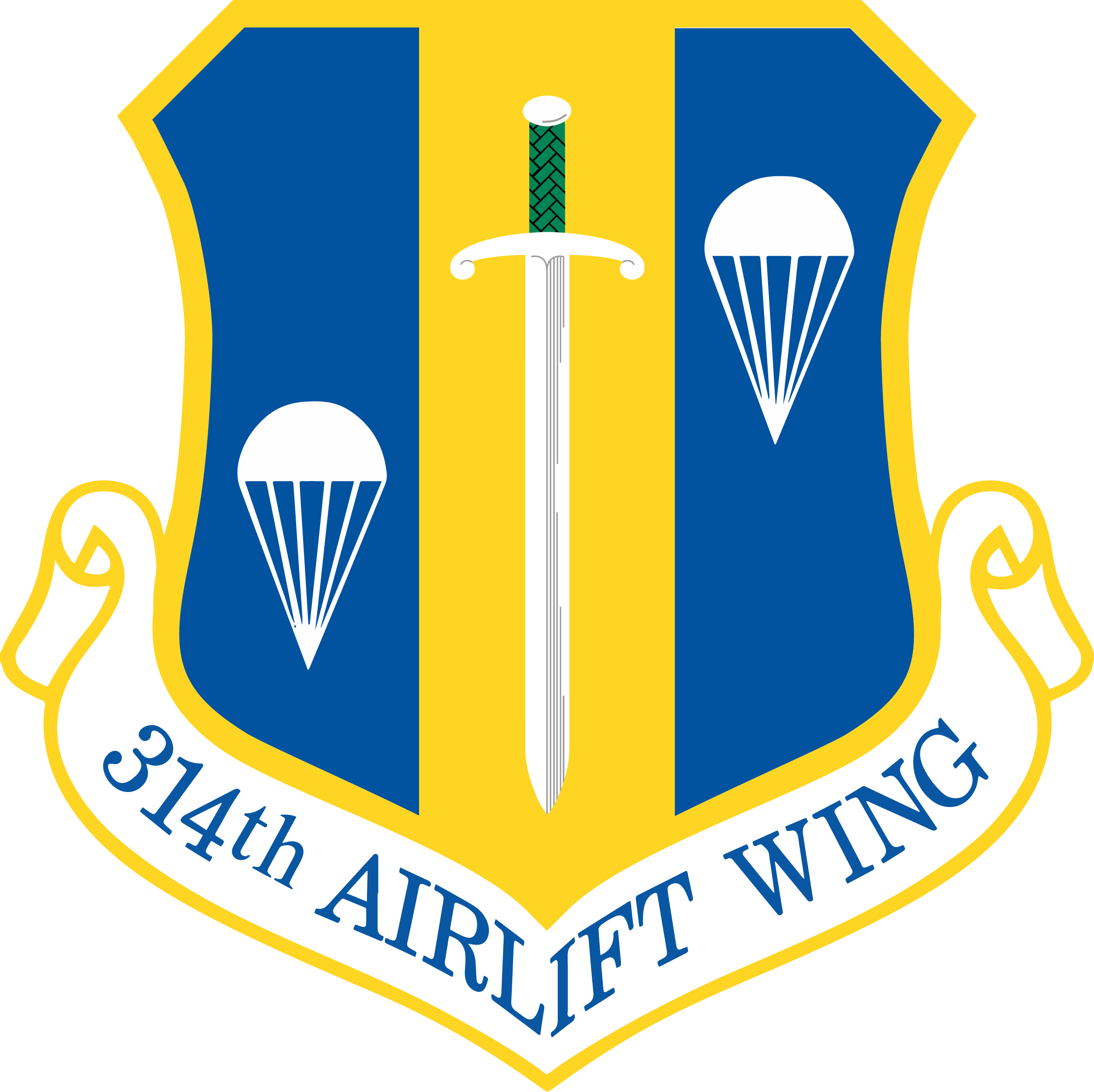 Trains 314th Airlift Wing Clipart (2501x2497), Png Download