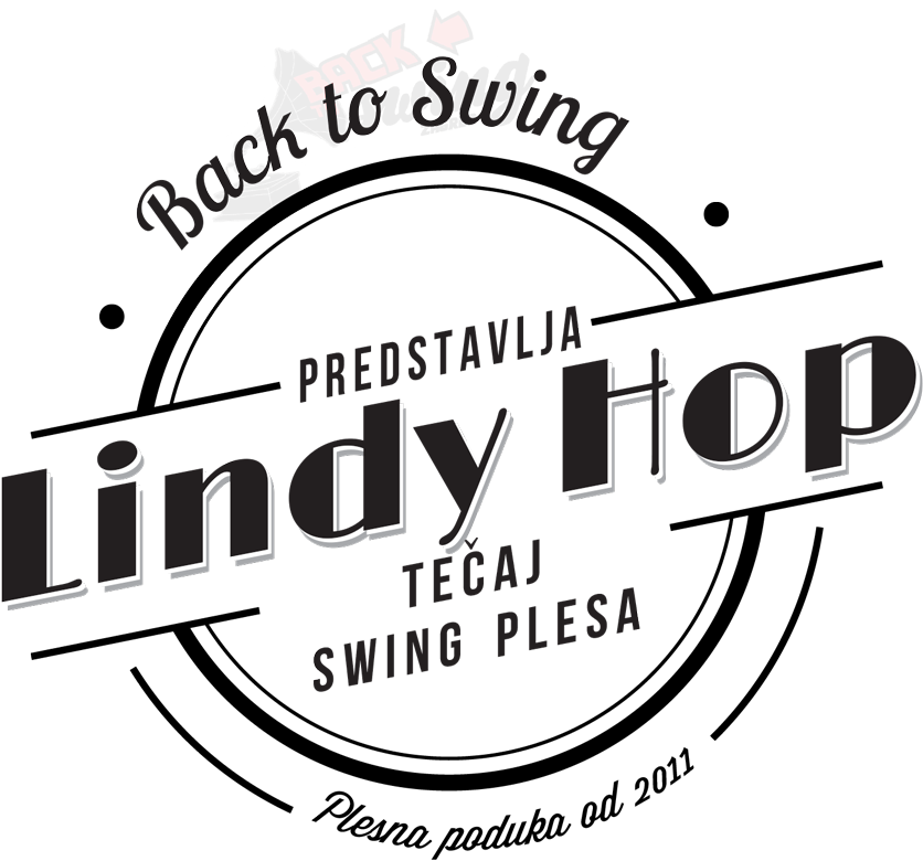 Lindy Hop Tečaj Back To Swing Zagreb Clipart (850x850), Png Download