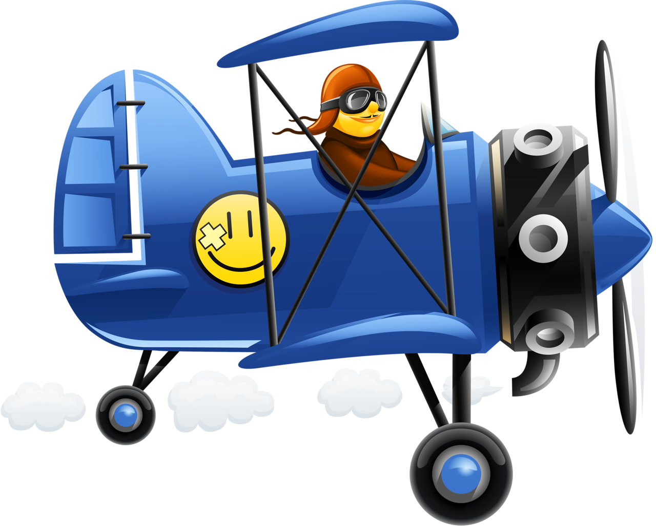 Aviador Clipart (1280x1027), Png Download