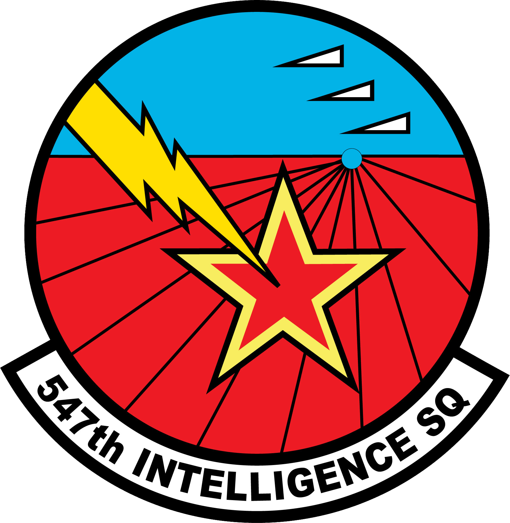 547th Intelligence Squadron Clipart (1717x1760), Png Download