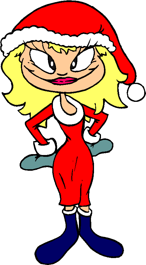Mamãe Noel - Clipart (490x886), Png Download