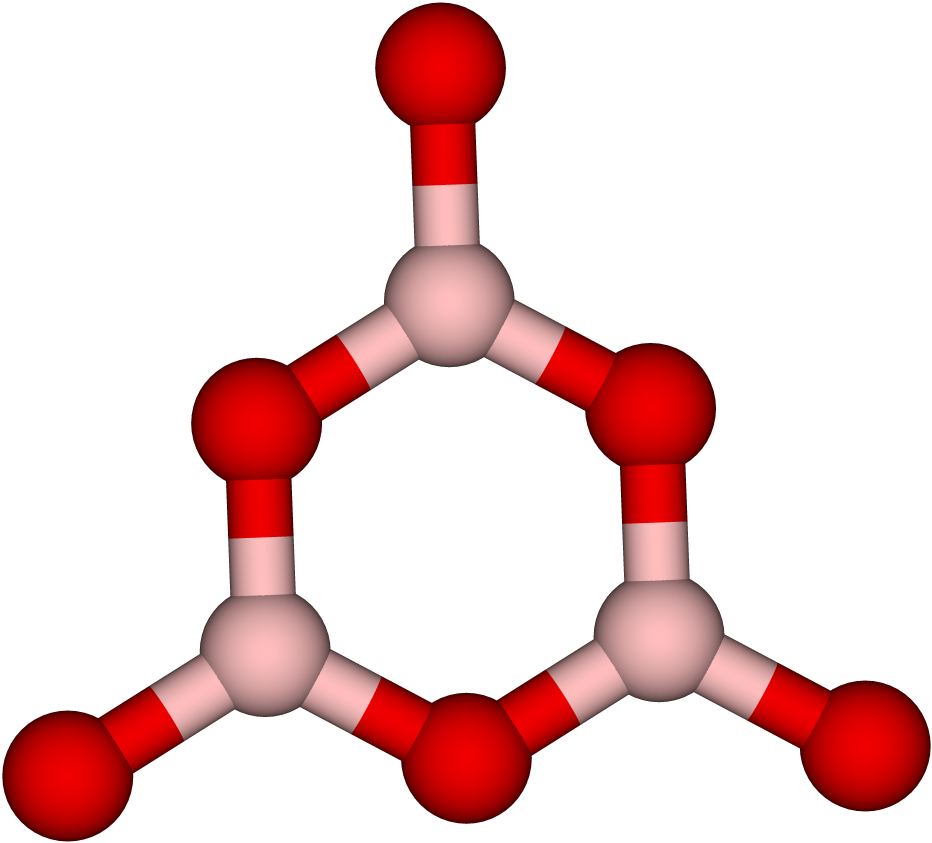 Boron Trioxide, Bahan Dasar Pembuatan Instrument Kimia Clipart (1099x1000), Png Download