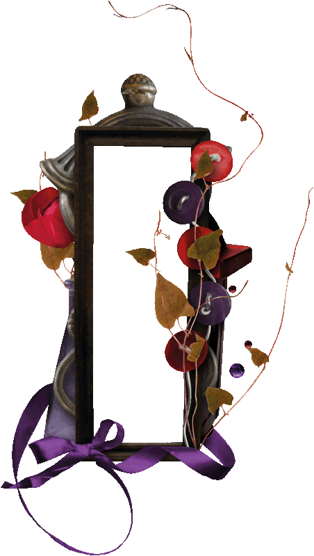 Flower Png Images, Vintage Frames, Views Album, Digital, Clipart (452x800), Png Download