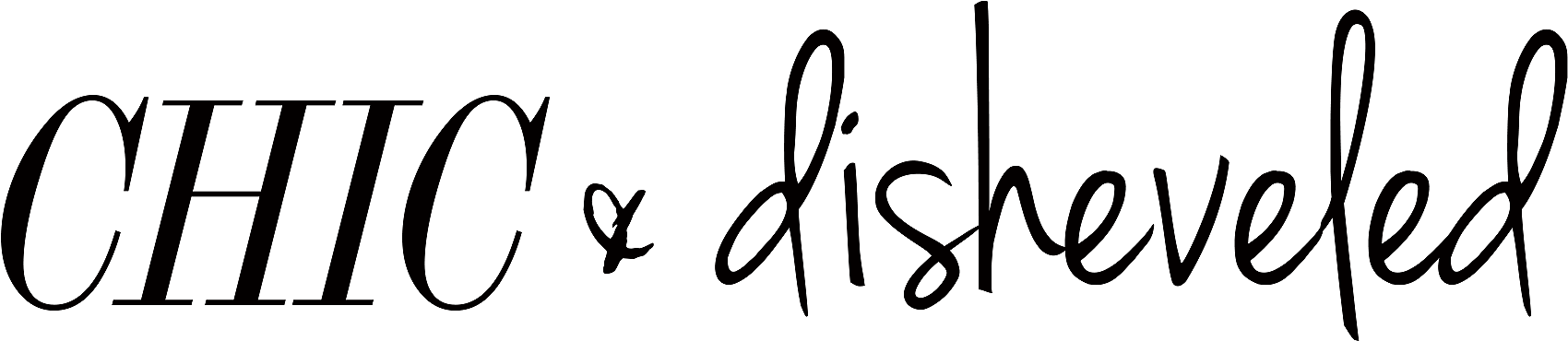 Chic & Disheveld By Jessica Hunter Cobabe Clipart (1716x389), Png Download