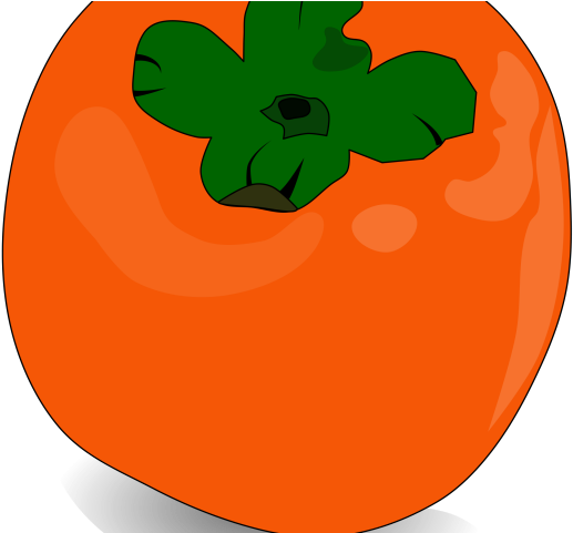 Persimmon Clipart Cartoon - Png Download (640x480), Png Download