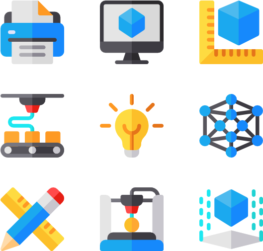 3d Printing Clipart (600x564), Png Download