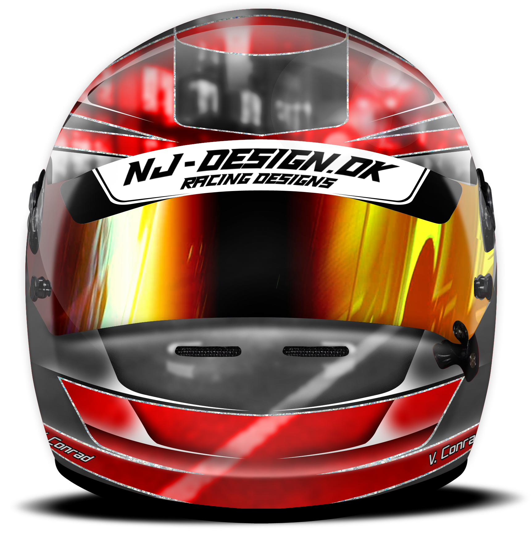 Pictures Of Racing Helmets Nj Clipart (2836x1780), Png Download