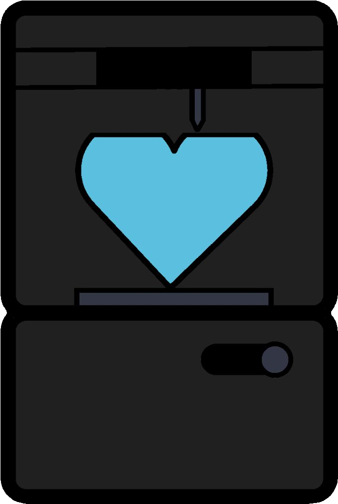 3d Printing Hope3d Logo Clipart (1080x1080), Png Download