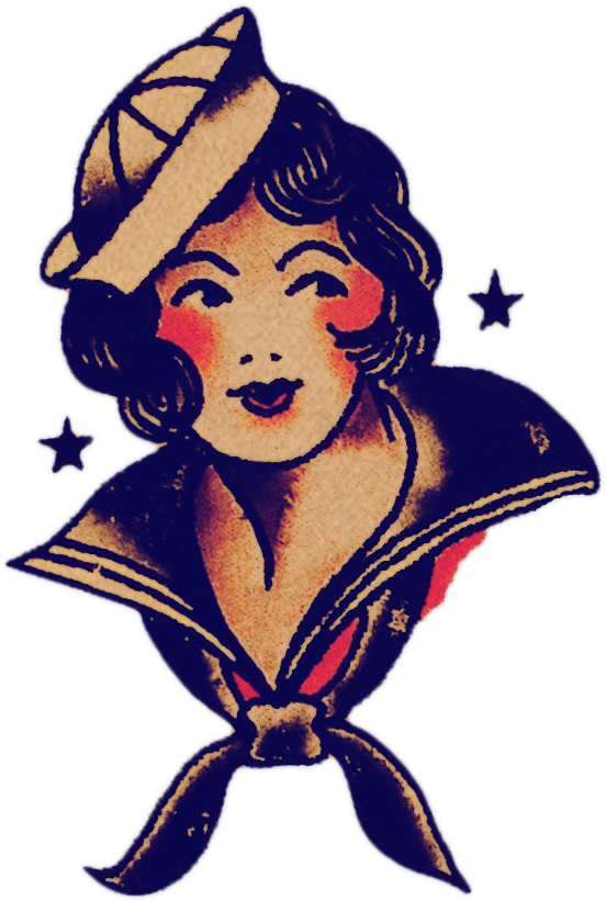 Sailor Jerry Sailor Woman Clipart Full Size Clipart (2439539
