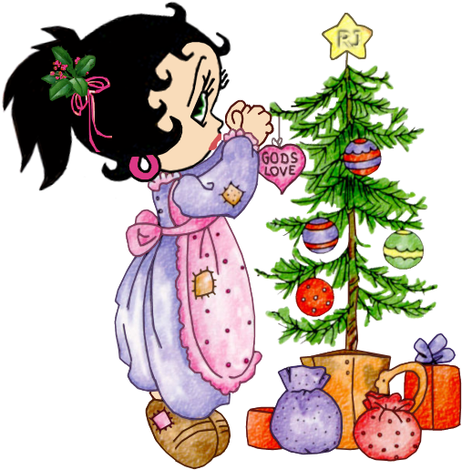 My Little Xmas Tree Clipart (550x600), Png Download
