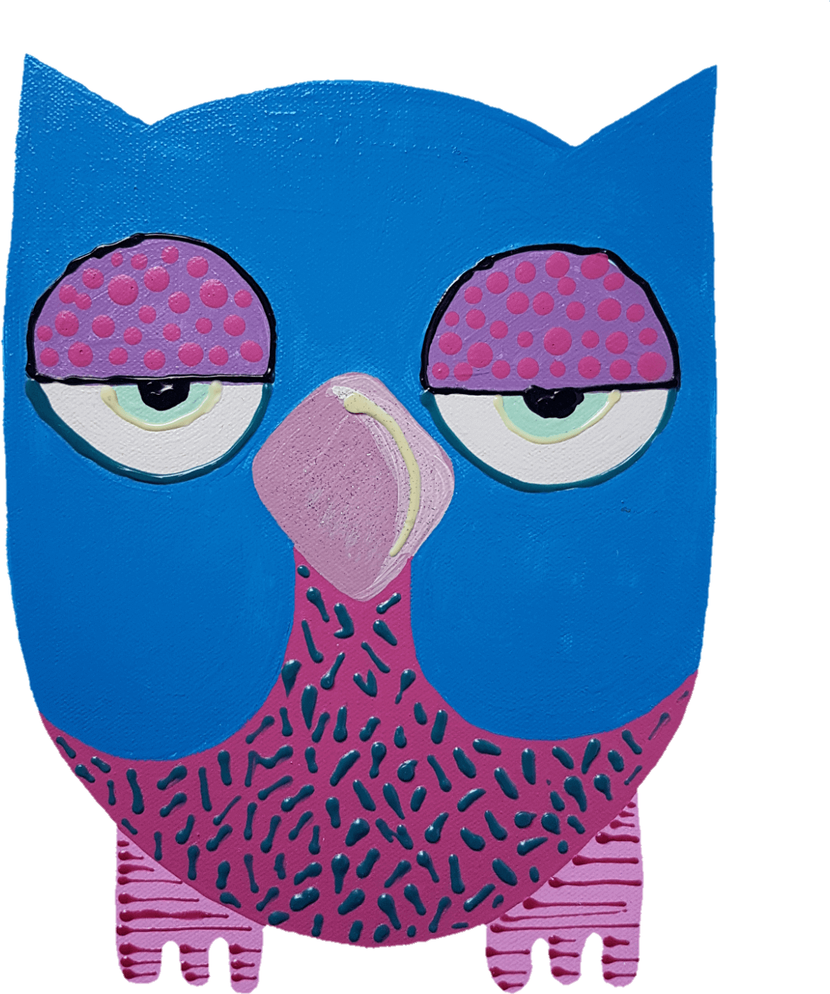 Owl Canvas Wall Cut Out 5 By Swiftii Designs Co Clipart (1475x1475), Png Download