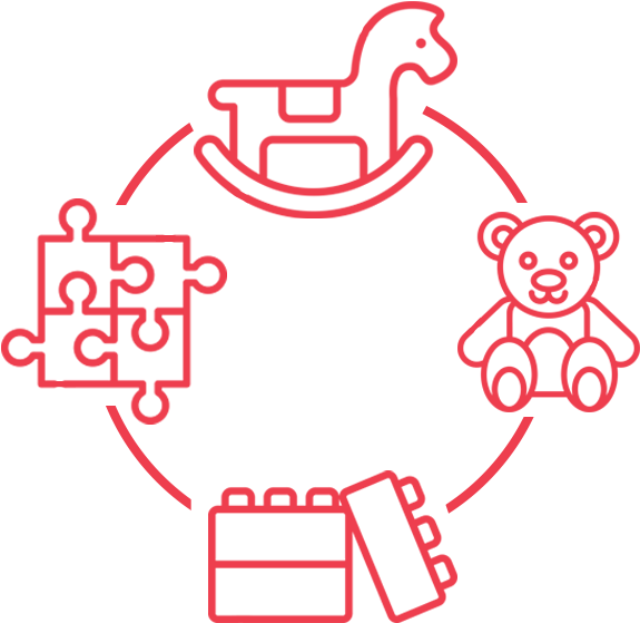 Toy Store Icons Clipart (576x576), Png Download