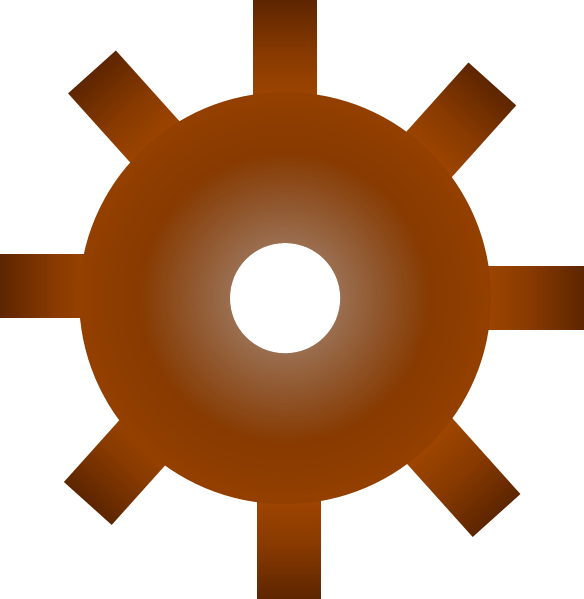 Gear New Body Clipart (584x599), Png Download