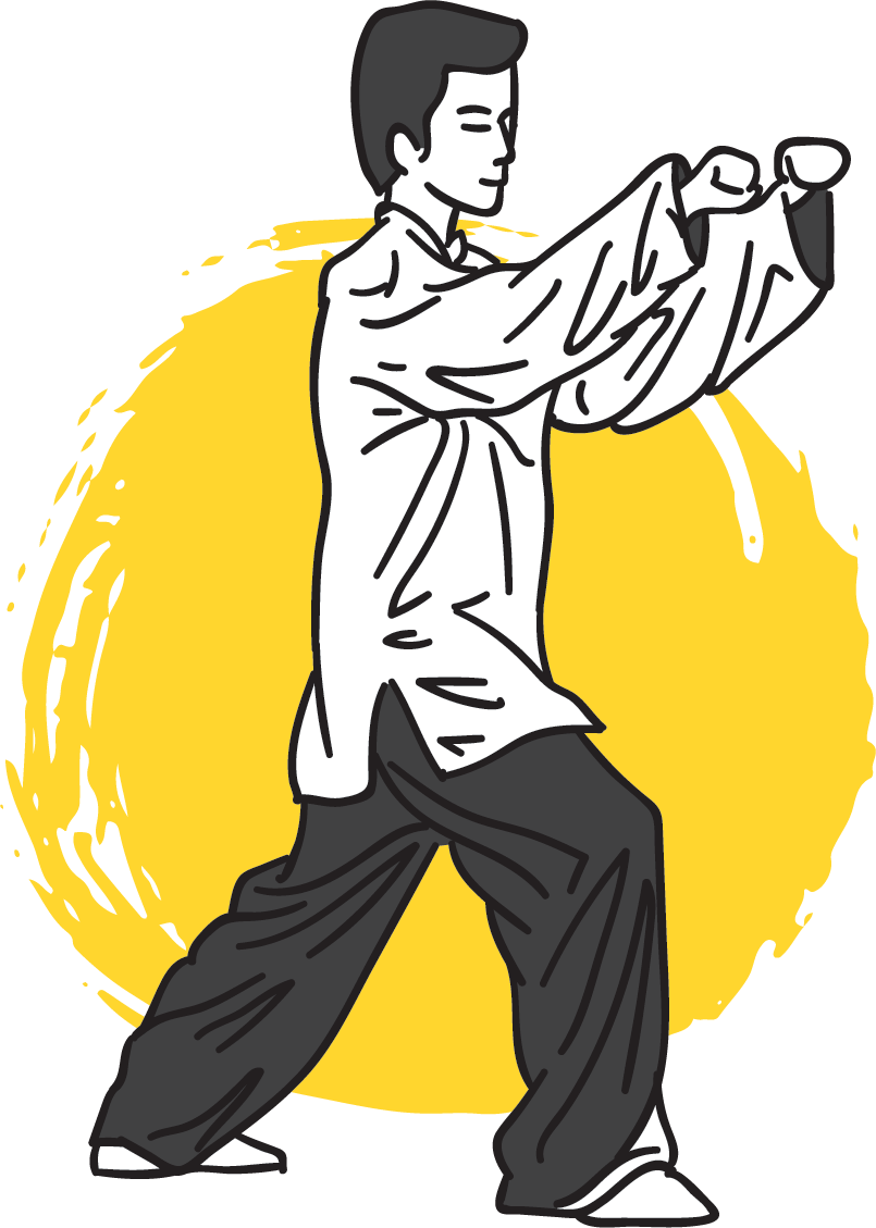 Cours Qigong Taichi Clipart (805x1129), Png Download