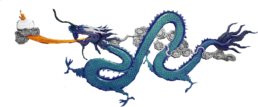Dragon Clipart (900x366), Png Download